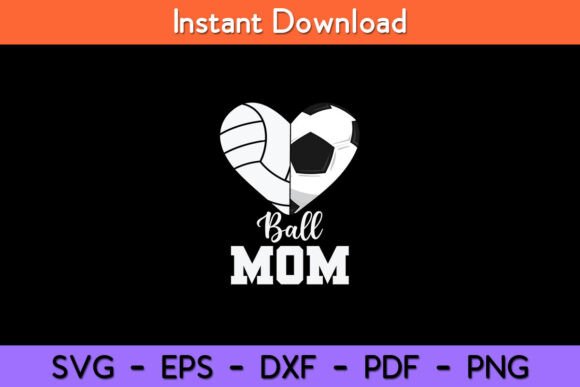 Ball Mom Heart: Embroidery Design Review