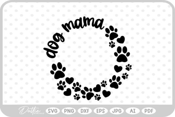 Dog Puppy Mom Mama SVG PNG DXF: Embroidery Review