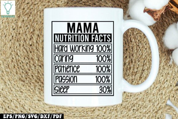 Mama Nutrition Facts SVG: An Embroidery Review