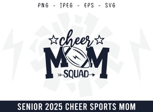 Proud Cheer Football Mom Squad Design Review