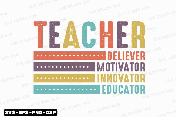 Retro Teacher Motivator SVG: An Embroidery Review